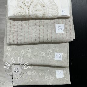 Last pieces package - Viscose lin 125