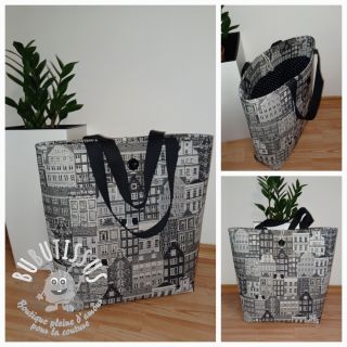 Tissu déco GOBELIN PREMIUM City canal house