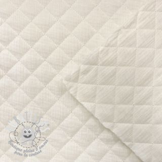 Tissu double gaze/mousseline QUILT ecru