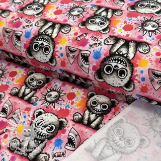 Sweat Big eyes design C digital print