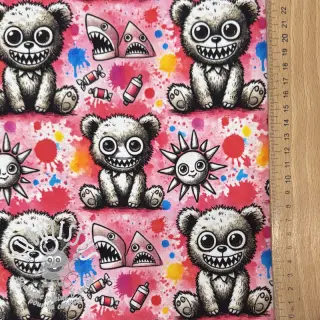 Sweat Big eyes design C digital print