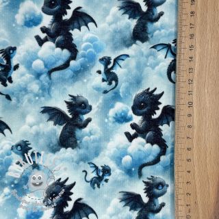 Sweat envers minkee JOGGING Dragons design C digital print
