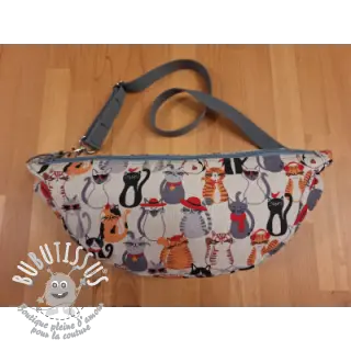 Tissu déco Linenlook Cat Dress Up