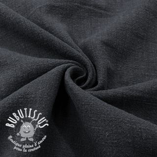 Lin lavé STONEWASHED anthracite