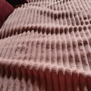 Tissu velours cotelé HANNIBAL bois de rose