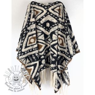 Poncho PRATO boiled wool design E