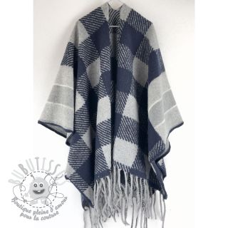 Poncho PRATO boiled wool design G