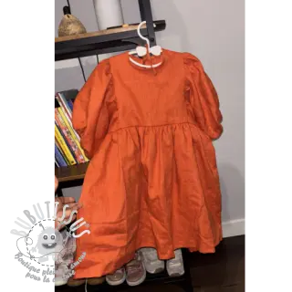 Lin lavé 170 g pumpkin orange