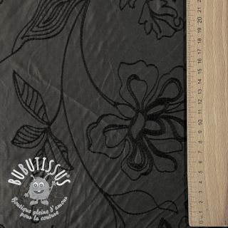 Simili cuir Flowers design B