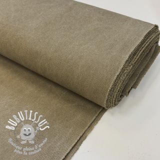 CANVAS STONEWASHED taupe
