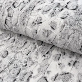 Fourrure Animal skin black