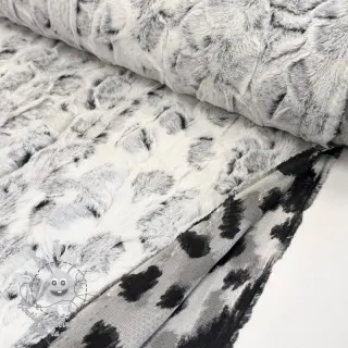 Fourrure Animal skin black