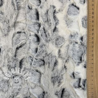 Fourrure Animal skin black