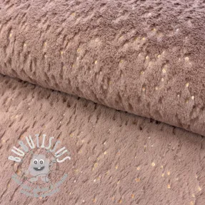 Fourrure FOIL dark rose