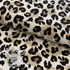 Tissu déco Linenlook Animal skin natural
