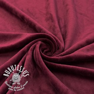  Velours  VELVET STRETCH bordeaux