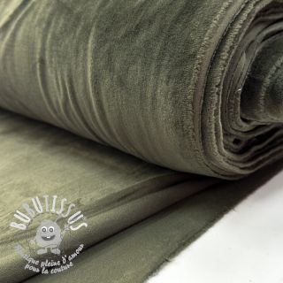  Velours  VELVET STRETCH camo green