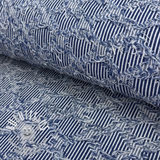 JEANS DENIM Ruffle stripes design B