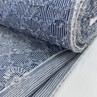 JEANS DENIM Ruffle stripes design B