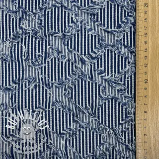 JEANS DENIM Ruffle stripes design B