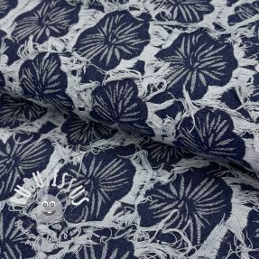 JEANS DENIM Ruffia Flowers design B