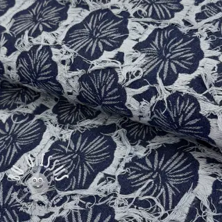 JEANS DENIM Ruffia Flowers design B
