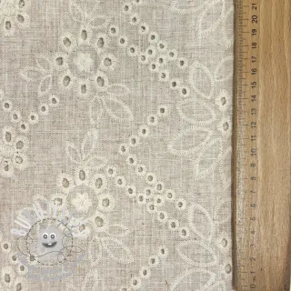 Viscose lin Lucy natural