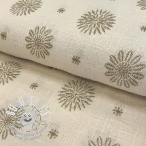 Tissu coton EMBROIDERY Sofia design A