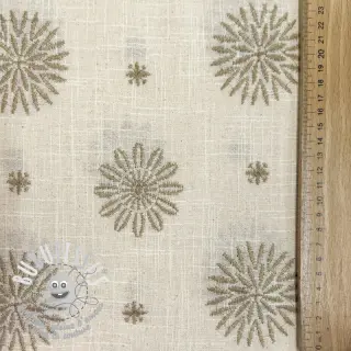 Tissu coton EMBROIDERY Sofia design A