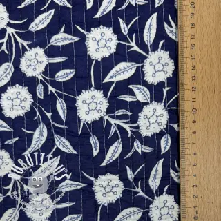 Tissu coton QUILT Gange indigo