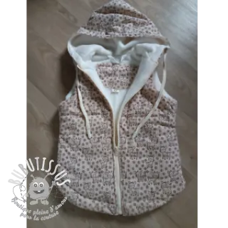 Tissu velours cotelé STRETCH Little deer light sand