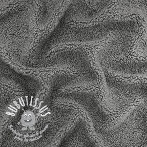 Tissu de manteau TEDDY grey