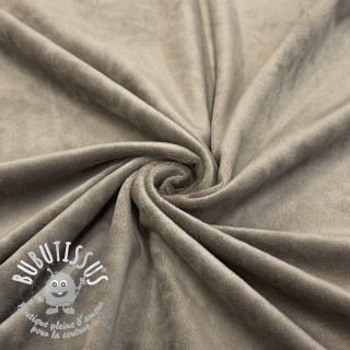  Velours  VELVET STRETCH taupe