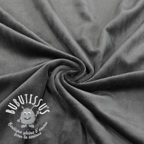  Velours  VELVET STRETCH dark grey