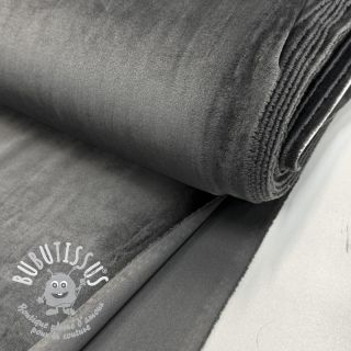  Velours  VELVET STRETCH dark grey