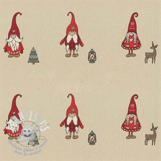 Tissu déco Linenlook Tomto Legend PANEL