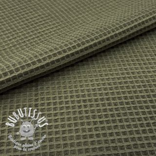 Tissu nid d’abeille pickle